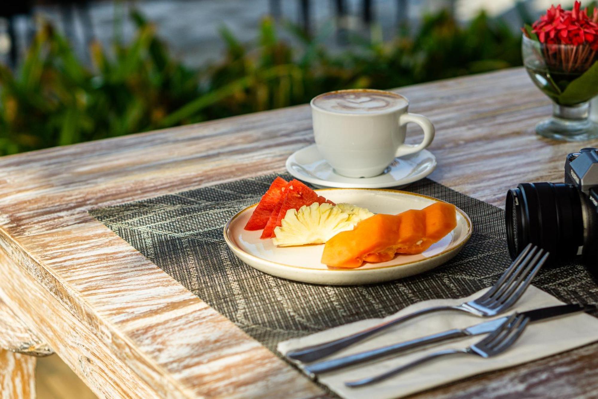 Nirwana Beach & Resort Candidasa Екстериор снимка A placemat